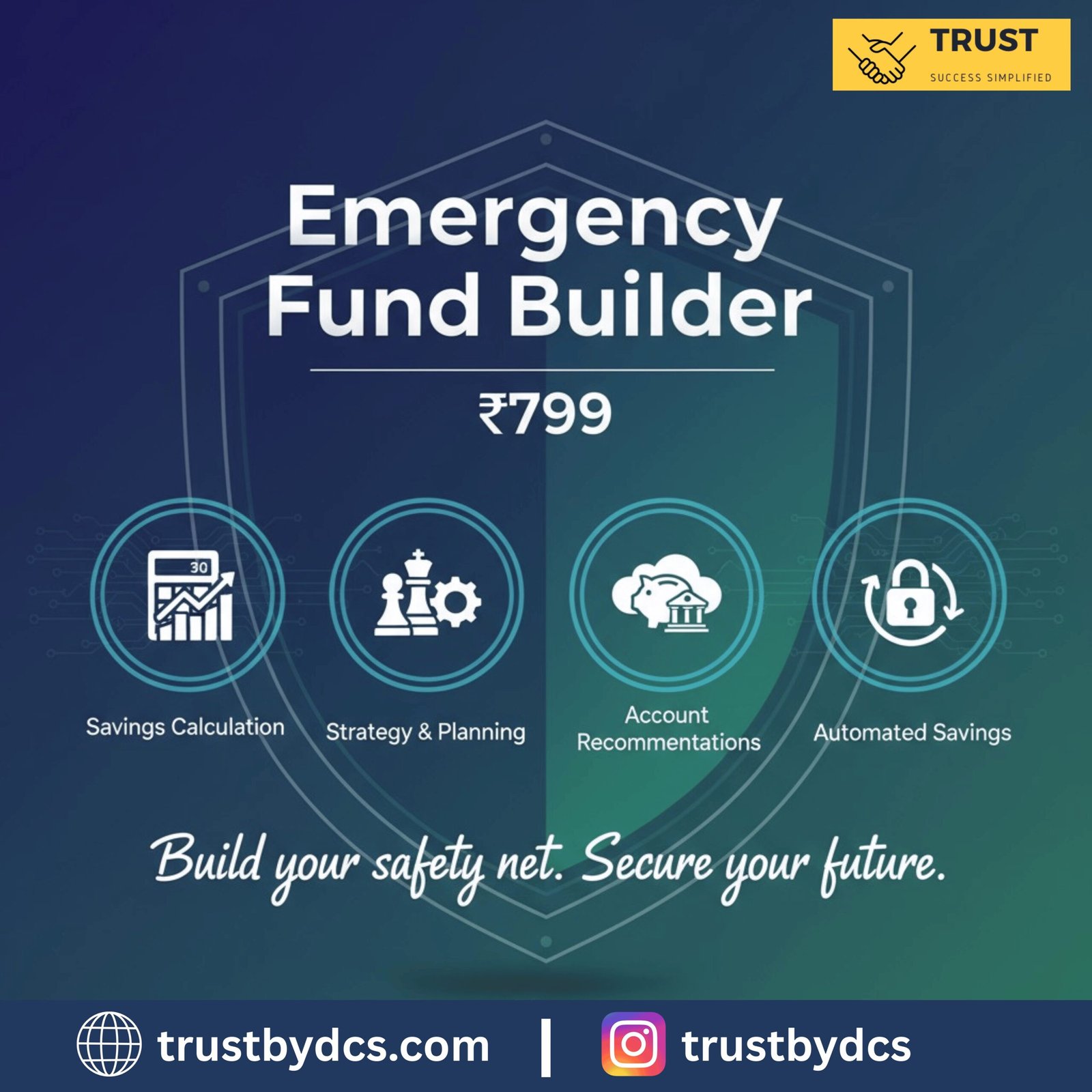 emergency fund builder - trust (trustbydcs)
